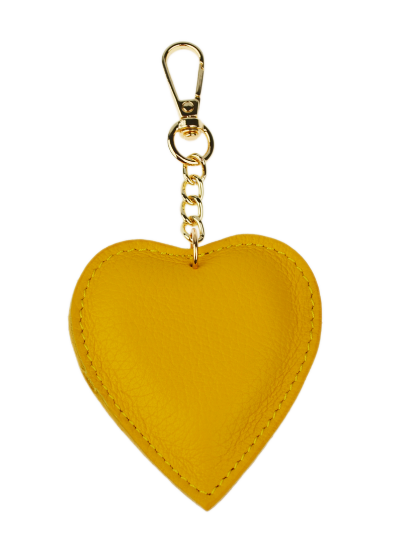 NovaKabelka.cz Klíčenka Cuore Gialla