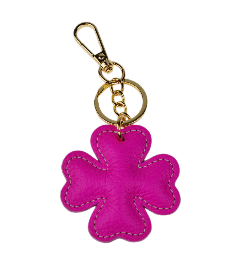 NovaKabelka.cz Klíčenka Quadrifoglia Fuxia Chiara