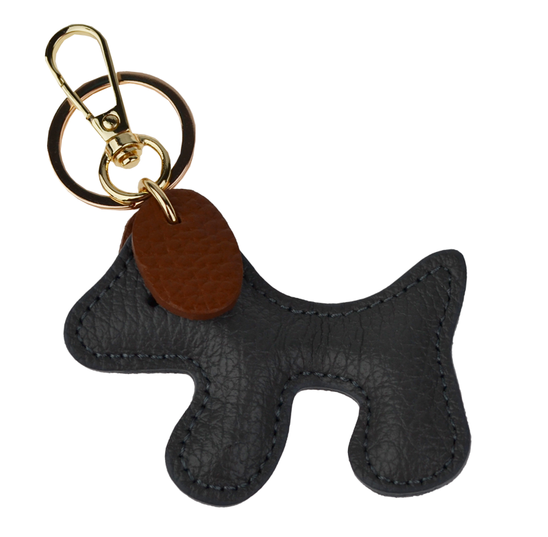 NovaKabelka.cz Klíčenka Cane Grigio Camel
