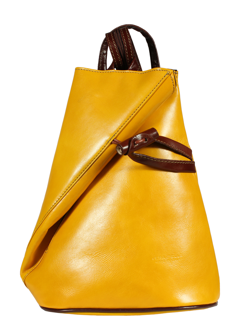 žlutý batoh Nilde Gialla Marrone