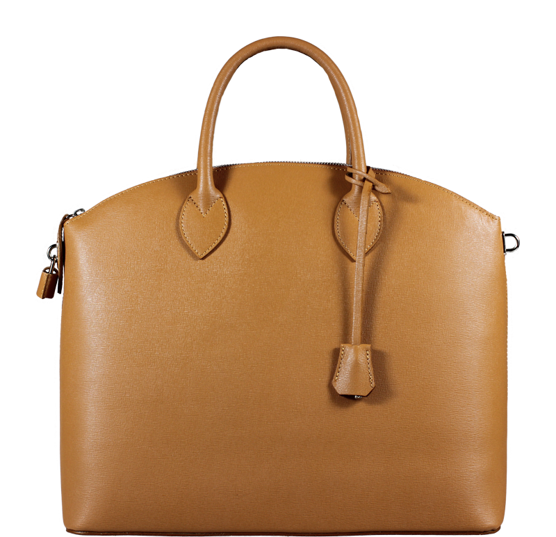 genuine leather kabelky Ofelia Camel Chiaro
