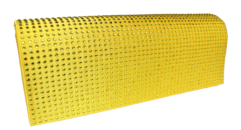 Žluté plesové psaníčko MQ11433 Yellow