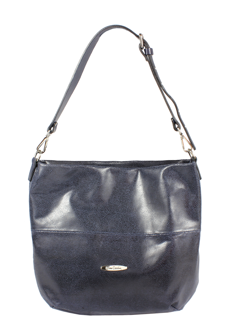 Italská kožená kabelka Pierre Cardin 1487 Brina Navy