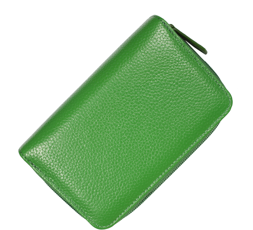Kožená peněženka WB009 Verde Scura