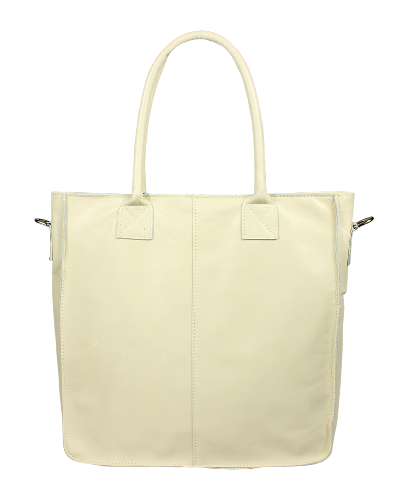 Italská kožená kabelka Fausta Beige