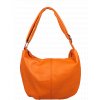 Italská kožená kabelka Gondola Arancione
