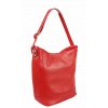 Kvalitní kožená kabelka z Itálie Giulietta Rossa