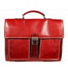Kožená pánská aktovka Porzia Rossa