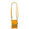 Malá Italská kožená kabelka Luna Gialla