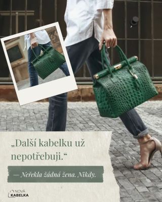 Věta „Další kabelku už nepotřebuji.“ se nejspíš nikdy nestane součástí našeho slovníku. 🤭⁠ ⁠ A co Vy? Kolik kabelek máte...