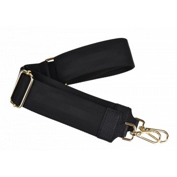 Látkový prídavný  popruh nero