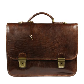 Pánska kožená aktovka Furseo Marrone