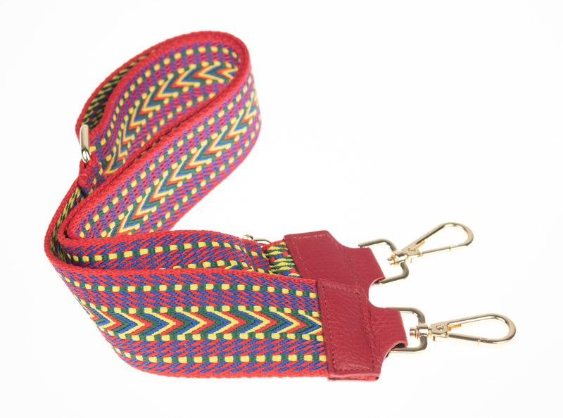 Látkový prídavný popruh ornamento rosso