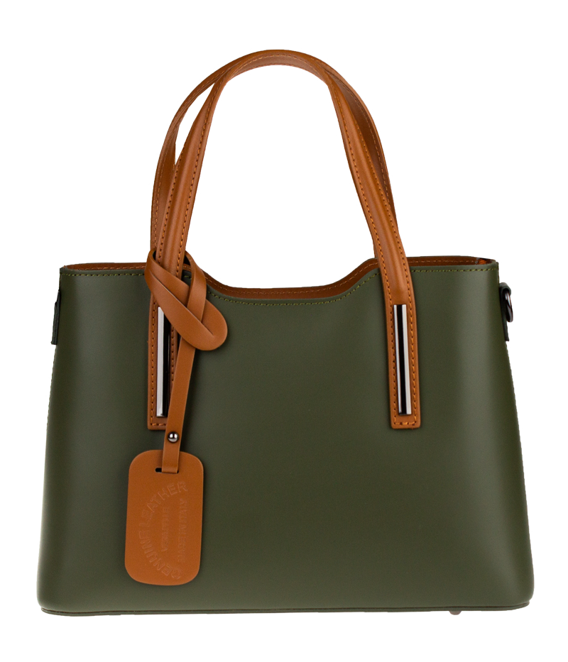 Isidora Verde Scura Camel Piccola