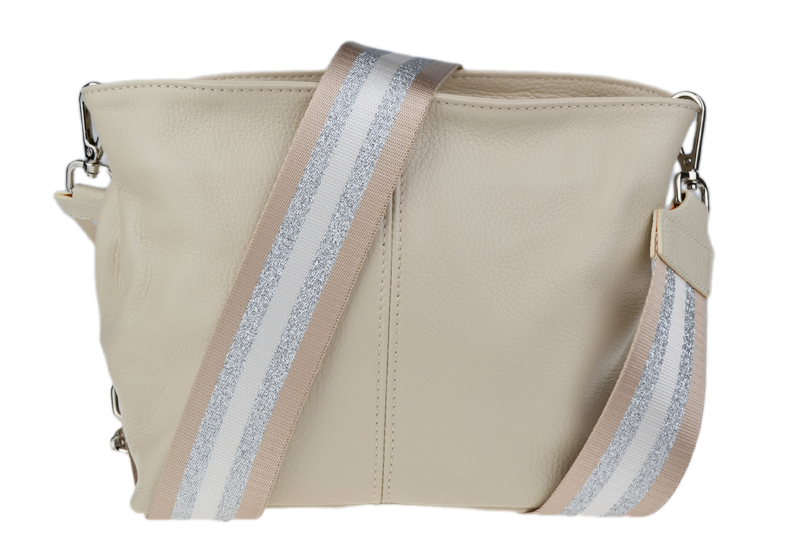 Batilda Beige Crema s prídavným popruhom IV