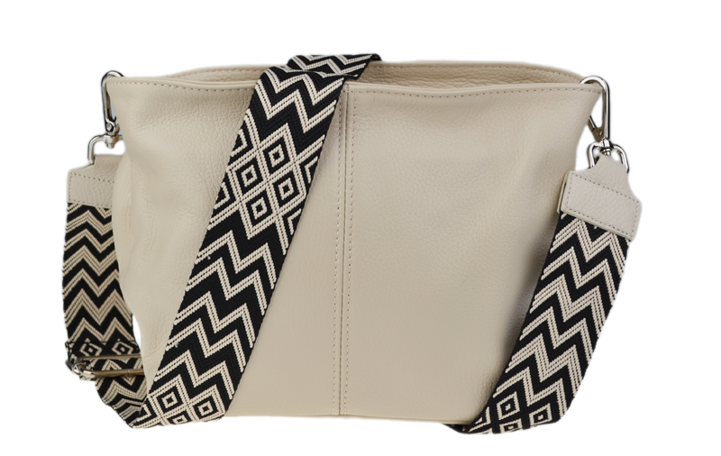 Batilda Beige Crema s prídavným popruhom V