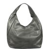 Talianska kožená kabelka Tita Grigia Scura