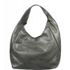 Talianska kožená kabelka Tita Grigia Scura