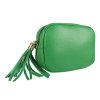Talianská kožená kabelka Bala Verde Scura