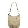 Béžová kožená kabelka Lagia Beige Scura Piccola