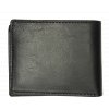 Kožená pánska peňaženka OB-8383 Black/TM