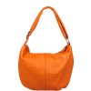 Talianská kožená kabelka Gondola Arancione