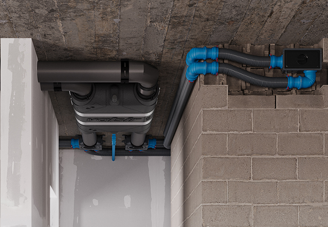 Kompletní systém pro rezidenční rekuperaci tepla: VALSIR ARIOSA HV a VALSIR AriaSilent