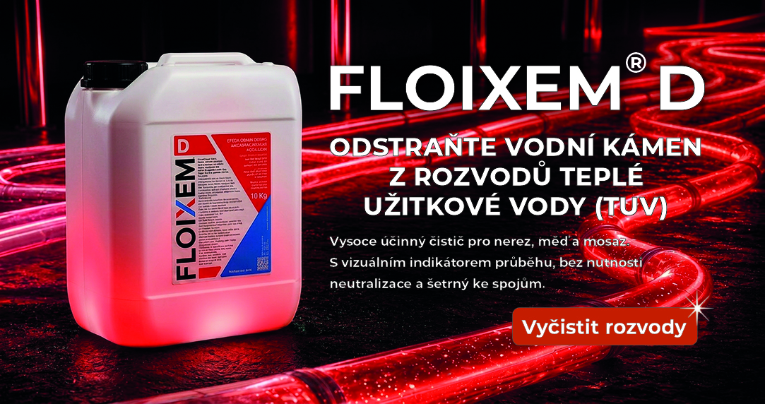 FLOIXEM® D rychlý odvápňovač pro okruhy teplé užitkové vody