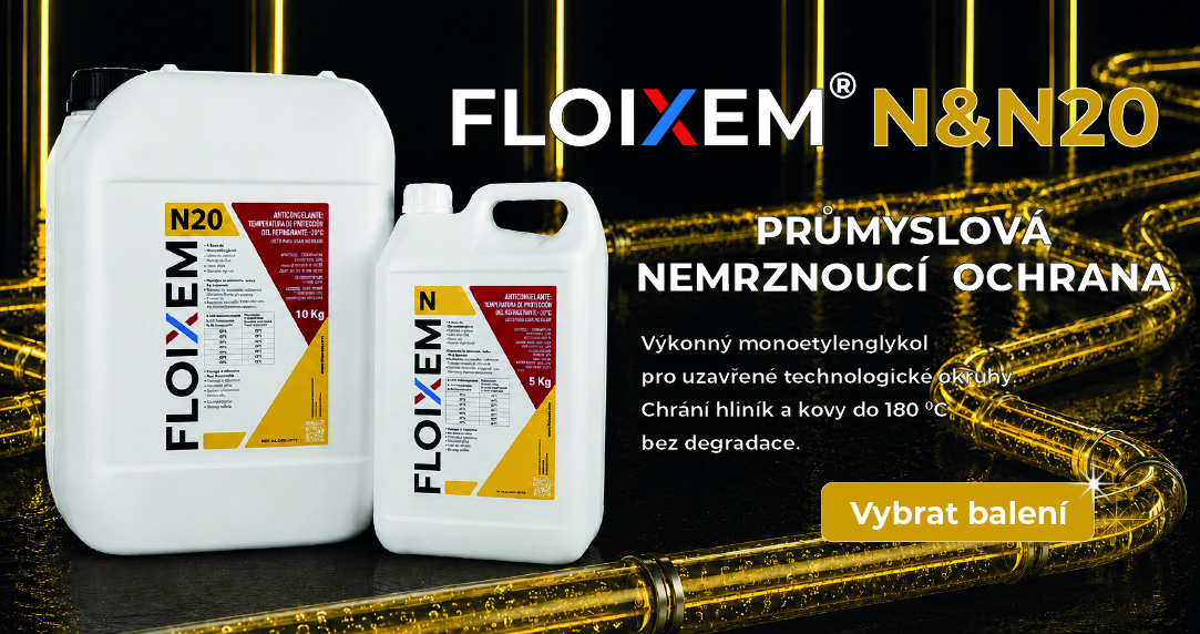 FLOIXEM® N koncentrovaná nemrznoucí směs s inhibitorem na bázi monoetylenglykolu