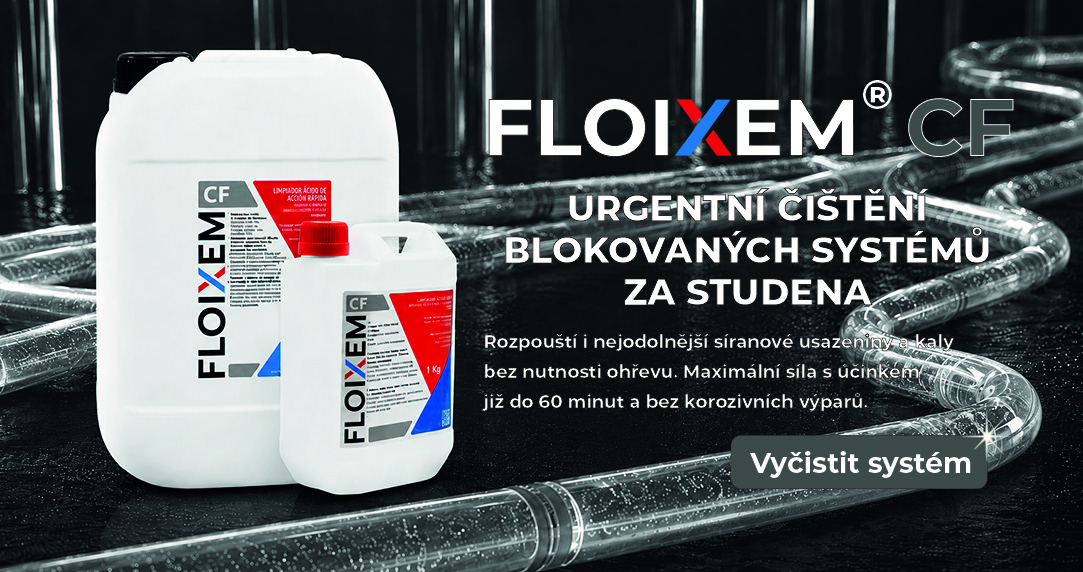 FLOIXEM® CF rychle působící kyselý čistič pro práci za studena 