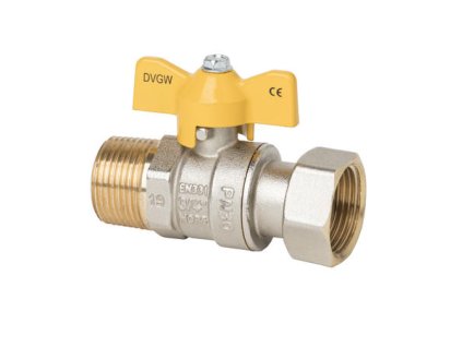 3014 Rubinetto a sfera diritto per GAS m. con dado lucido cromato halfWidthDesktop