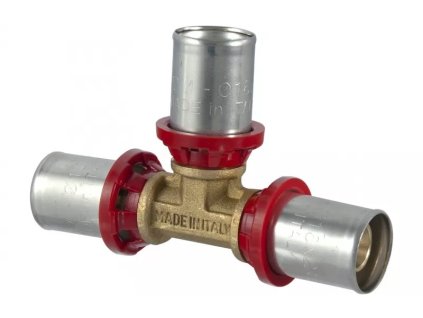 TDM BRASS PEX 1645 T-kus press redukovaný