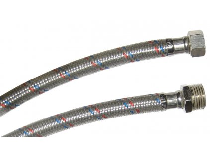 NOVALINEA opletená flexi hadička na vodu 3/8" PN 10 MF