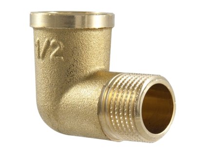 TDM BRASS 210P koleno 90° MF mosazné