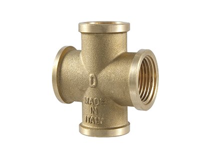 TDM BRASS 204 kříž mosazný