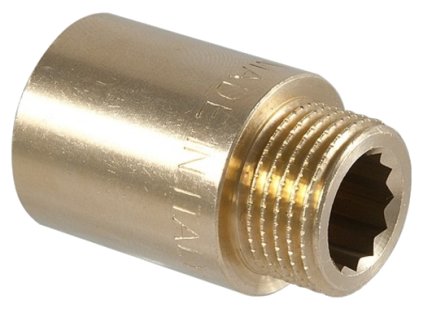 TDM BRASS 110 prodloužení 1/2" mosazné
