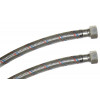 NOVALINEA opletená flexi hadička na vodu 3/8"x1/2" PN 10 FF