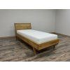 Jednolůžková postel Opál z masivu