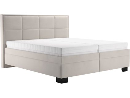 Posteľ ELA, Tiffany 01 - Blanář (Šírka postele 160x200cm, Typ matraca Bez matraca)