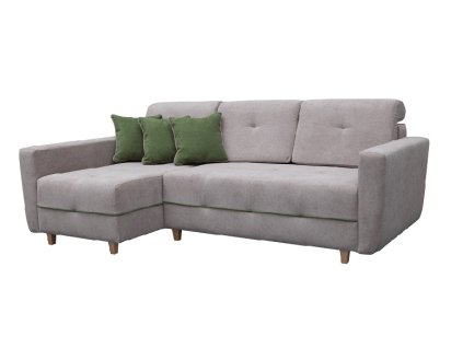 Sedacia súprava GREY NEW (Prevedenie (roh) Ľavé, Poťahová látka akciová)