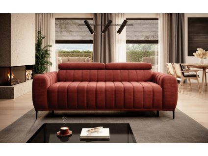 Rozkladacia pohovka GUSTO SOFA, zadný pohľad v interiéri