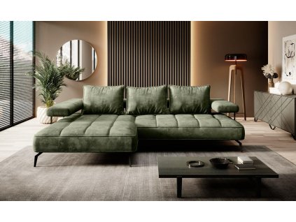 Sedačka AMBRA Mini v interiéri obývačky, celkový pohľad