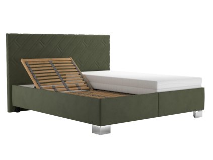 Posteľ SYLVA, Salvador SIC 10 - Blanář (Šírka postele 160x200cm, Typ matraca Bez matraca)