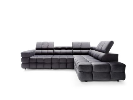 Sedacia súprava DRACO ROH V2 (Prevedenie (roh) Ľavé, Poťahová látka akciová)