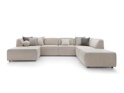 Sedacia súprava HYDRA XL (Prevedenie (roh) Ľavé, Poťahová látka akciová)