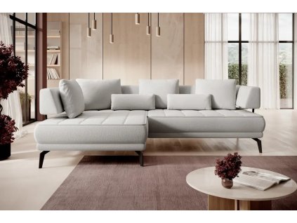 Sedačka ELITE v elegantnom interiéri obývačky, celkový pohľad na sedenie