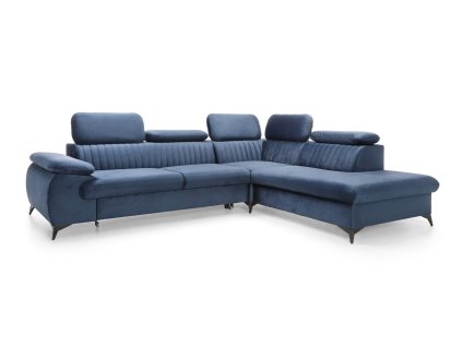 Sedacia súprava ARTURO L modrá (Prevedenie (roh) Ľavé, Poťahová látka akciová)