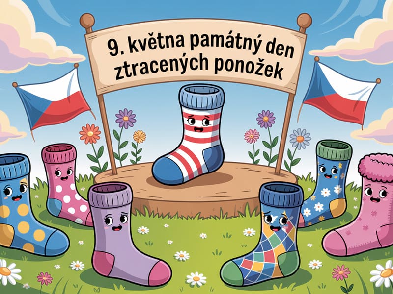 9. květen – Den památky ztracených ponožek