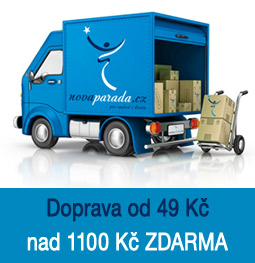 Doprava od 49 Kč, nad 1100 Kč ZDARMA