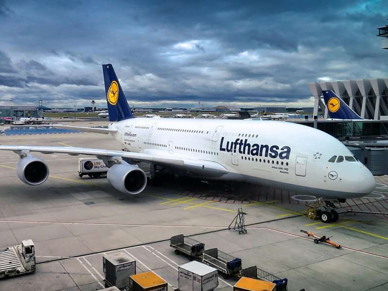 letadlo Lufrhansa